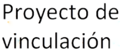 Proyecto vinculacion
